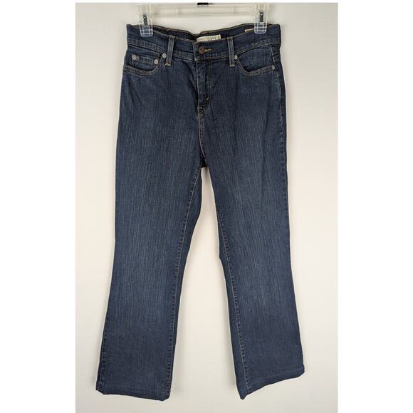 Levi's womens Jeans Sz 6 Perfectly slimming red tab 512 Boot cut Waist 30 Ins30" - Picture 1 of 9